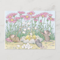 Carte postale House-Mouse Designs®