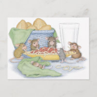 Carte postale House-Mouse Designs®