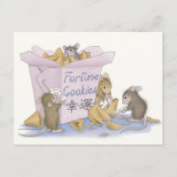 Carte postale House-Mouse Designs®