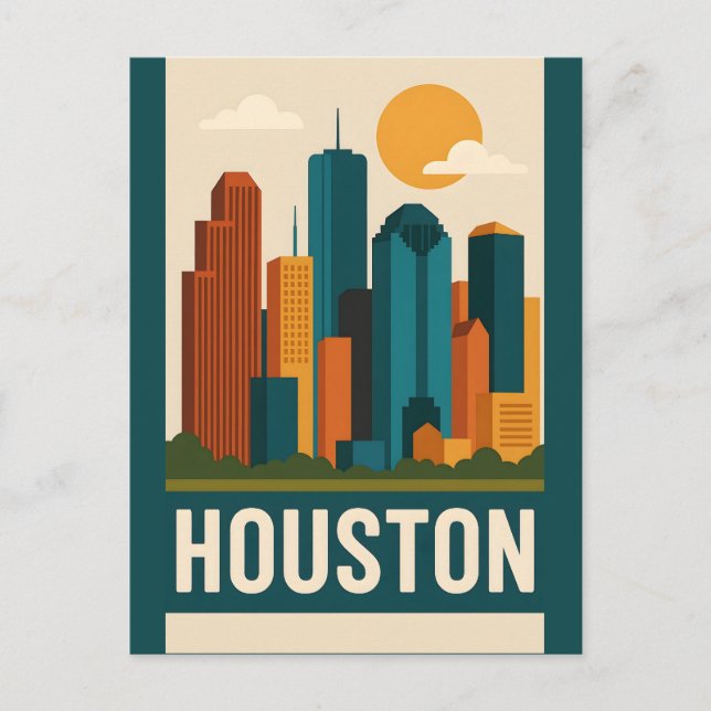 Carte postale HOUSTON (Devant)
