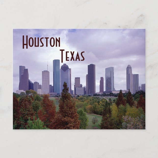 Carte postale Houston Texas (Devant)