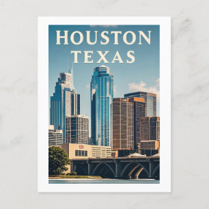 Carte postale Houston Texas