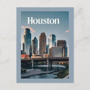 Carte postale Houston Texas