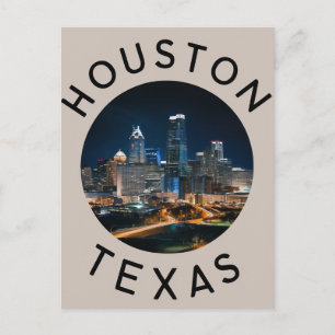 Carte postale Houston Texas