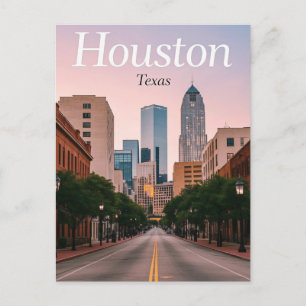 Carte postale Houston Texas