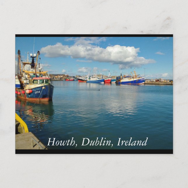 Carte Postale Howth, Dublin, Irlande (Devant)