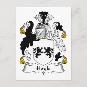 Carte Postale Hoyle Family Crest
