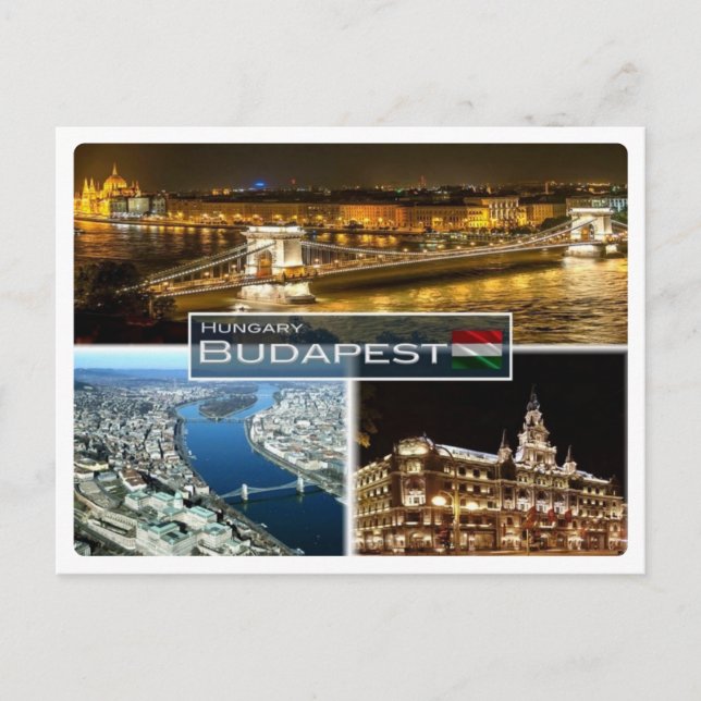 Carte Postale HU Hongrie - Budapest - (Devant)