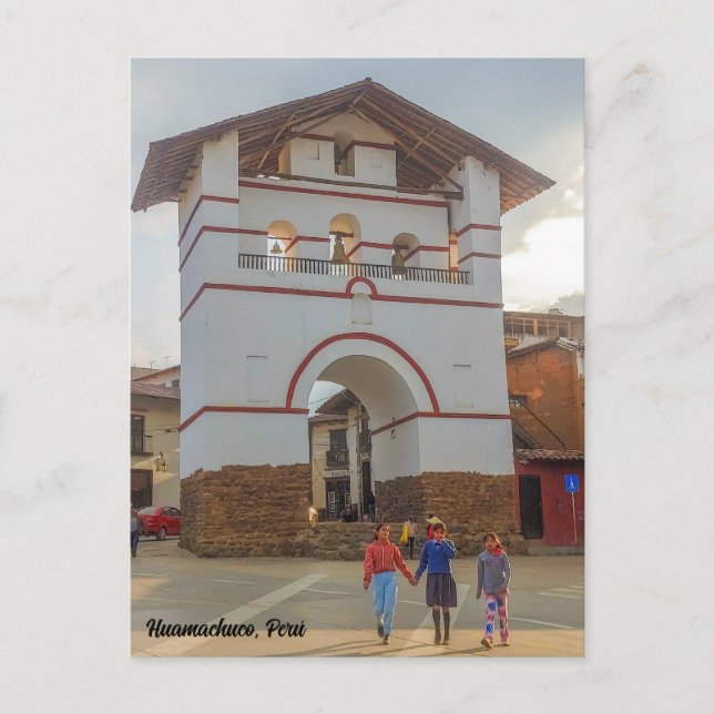 Carte Postale Huamachuco, Pérou (Devant)
