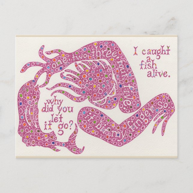 Carte Postale Hub des survivants, #6 rime de la crèche. (Devant)