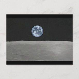 Carte Postale Hubble Earthrise