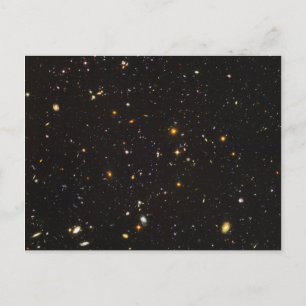 Carte Postale Hubble Ultra Deep Field Vue de 10 000 Galaxies