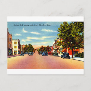 Carte Postale Hudson Blvd, Jersey City, New Jersey