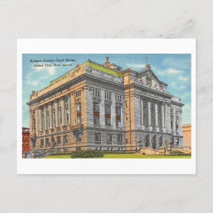 Carte Postale Hudson County Court House à Jersey City, NJ