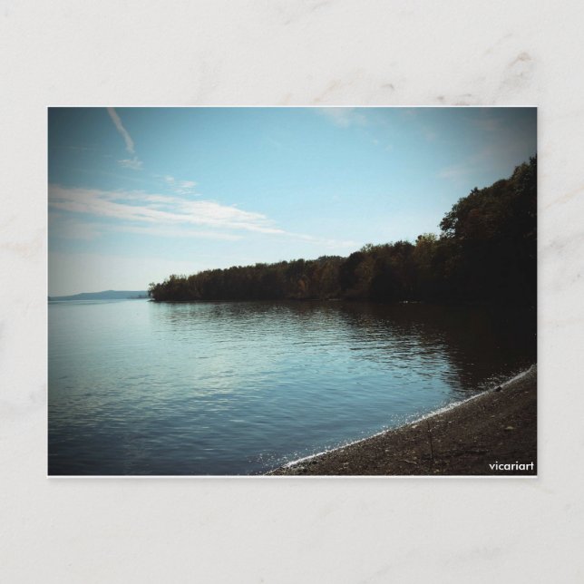 Carte Postale Hudson River Kingston NY Photo (Devant)