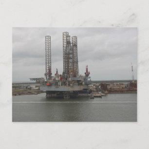 Carte Postale Huile dans le golfe du Mexique