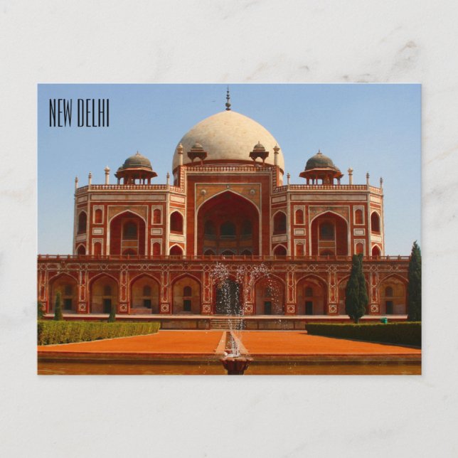 Carte Postale humayun new delhi (Devant)