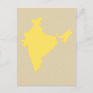Carte Postale Humeurs d'épices de moutarde Inde