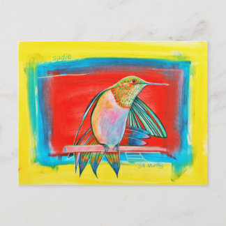 Carte Postale HUMMINGBIRD ©2010 SylviART™