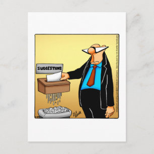 Carte postale humoristique de retraite "Lunettes d