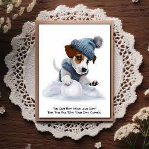 Carte postale humoristique personnalisable pour to