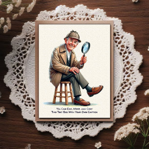 Carte postale humoristique personnalisable pour to