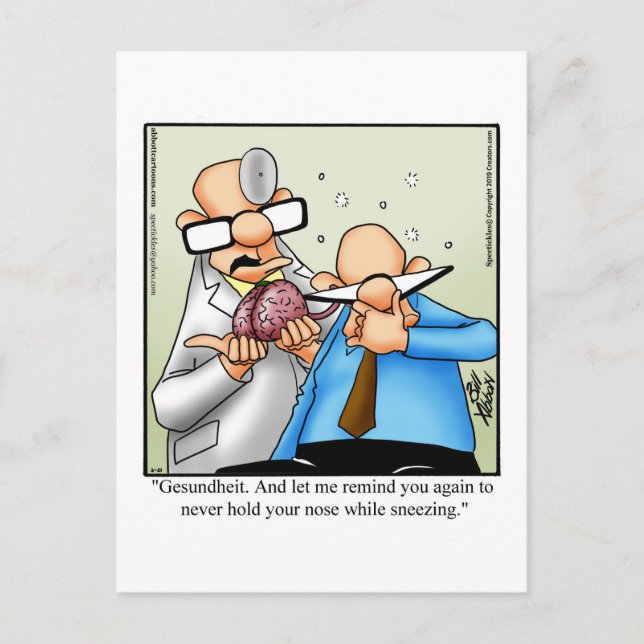 Carte postale Humour amusante (Devant)