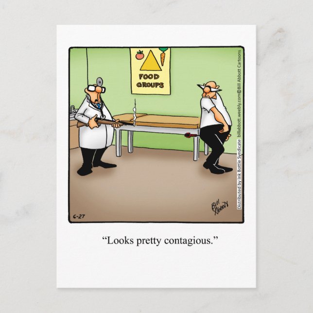 Carte postale Humour amusante (Devant)