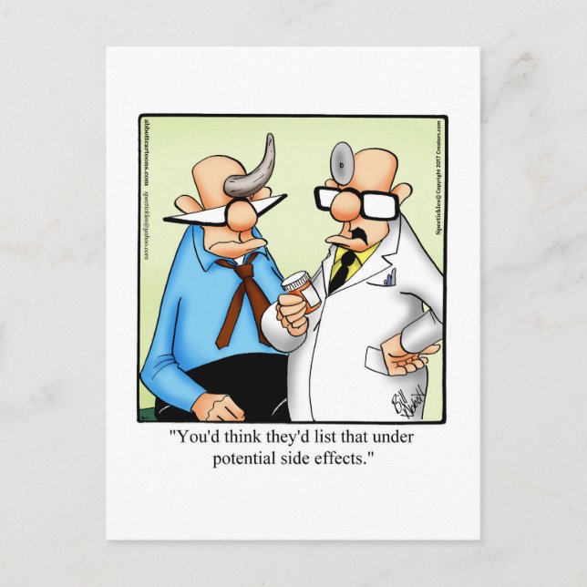 Carte postale Humour amusante (Devant)