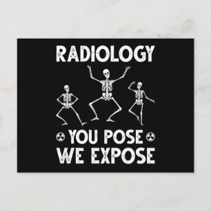 Carte Postale Humour de Dancing Skeletons