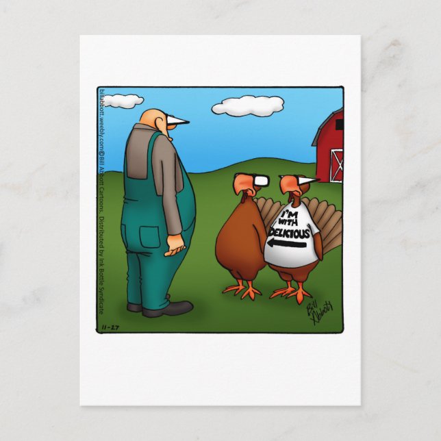 Carte postale Humour de Thanksgiving "Spectickles" (Devant)