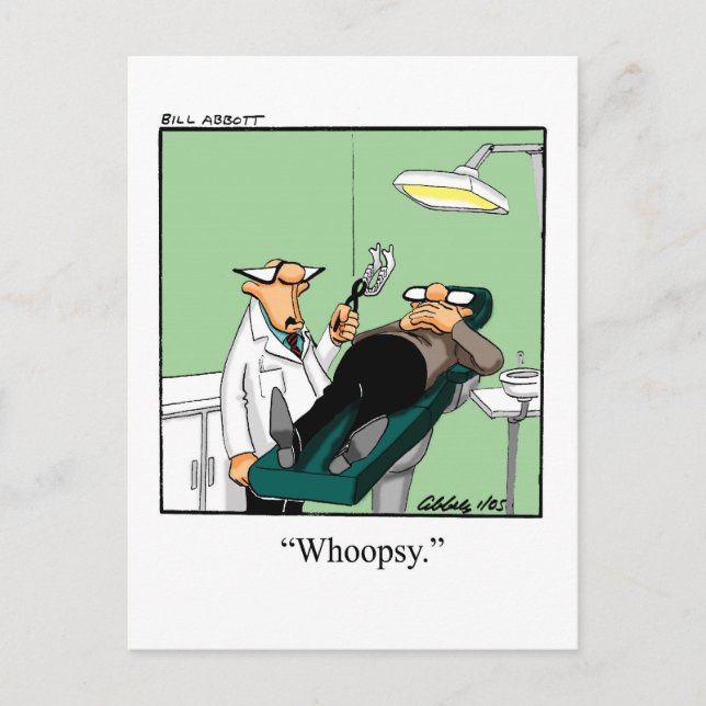 Carte postale Humour dentiste "Spectickles" (Devant)