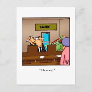 Carte postale Humour d'excuses amusantes