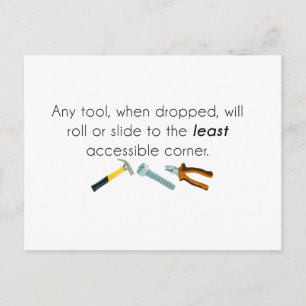 Carte Postale Humour d'ingénierie