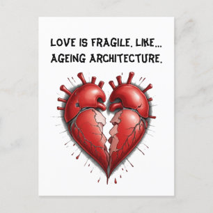 Carte Postale humour Divorce drôle