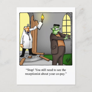 Carte postale Humour Halloween