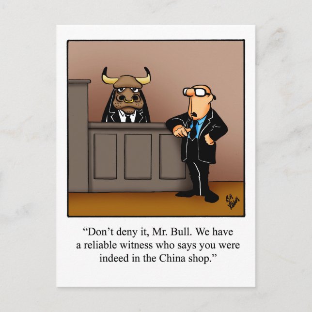 Carte postale Humour pour avocat amusant (Devant)
