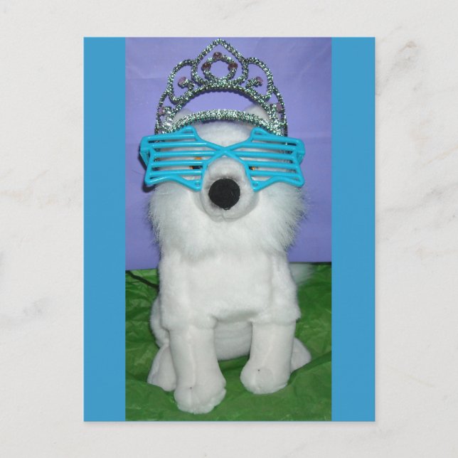 Carte Postale Humour princesse/Tiara (Devant)