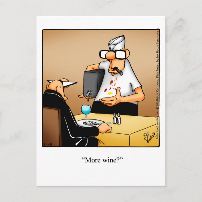 Carte postale Humour vin amusant "Spectickles" (Devant)