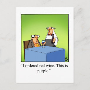 Carte postale Humour vin amusant "Spectickles"