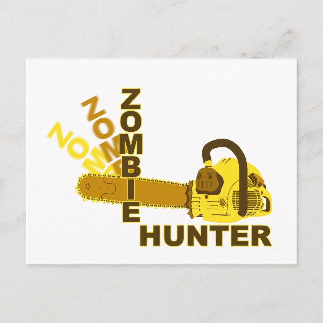 Carte postale Hunter Zombie (Devant)