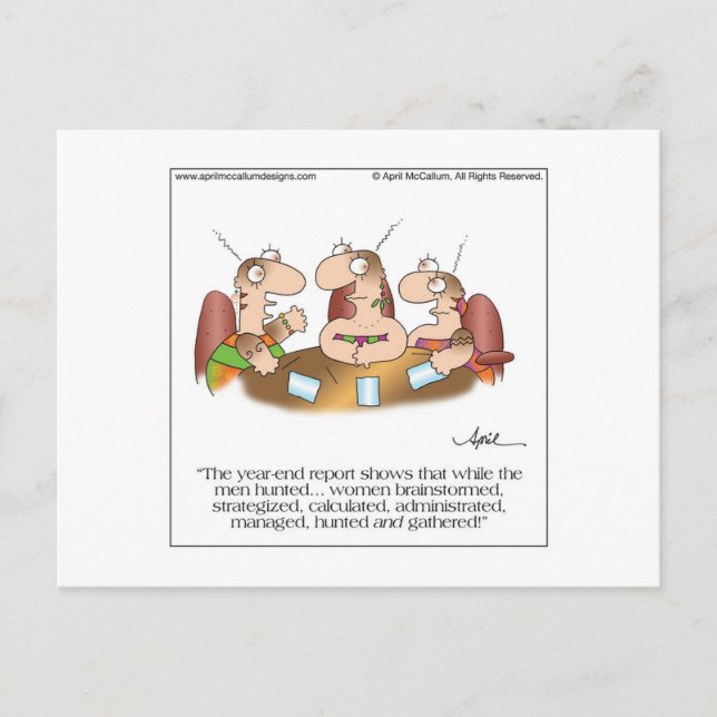 Carte postale HUNTERS & GATHERERS par April McCall (Devant)