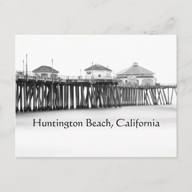 Carte Postale Huntington Beach, California Pier (Devant)