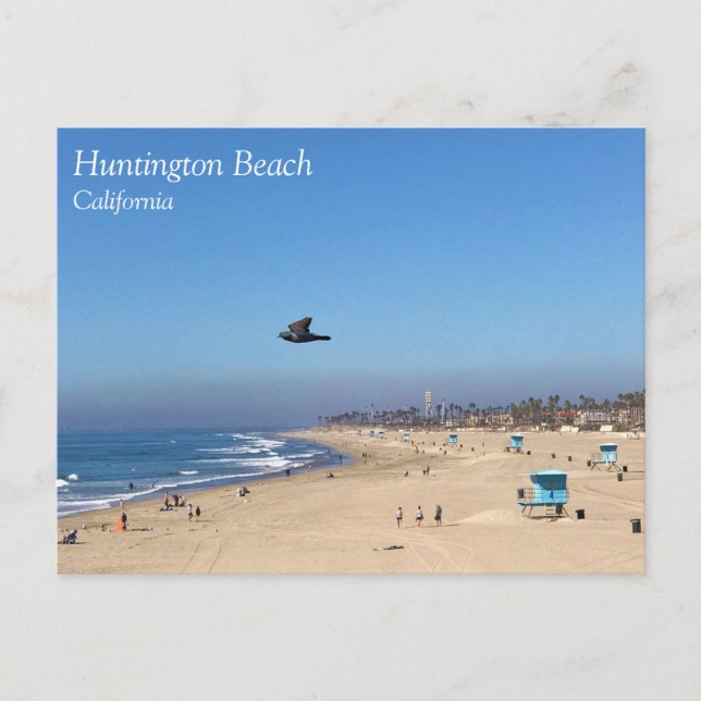 Carte Postale Huntington Beach, Californie (Devant)