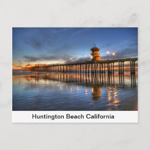 Carte Postale Huntington Beach Californie