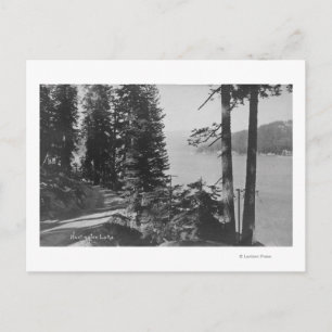 Carte Postale Huntington Lake, Californie Vue depuis Road