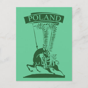Carte Postale Hussar à ailes polonaises vintages