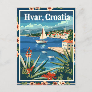 Carte Postale Hvar Croatie