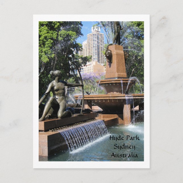 Carte postale Hyde Park (Devant)