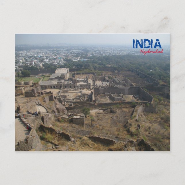 Carte postale - Hyderabad - Inde (Devant)